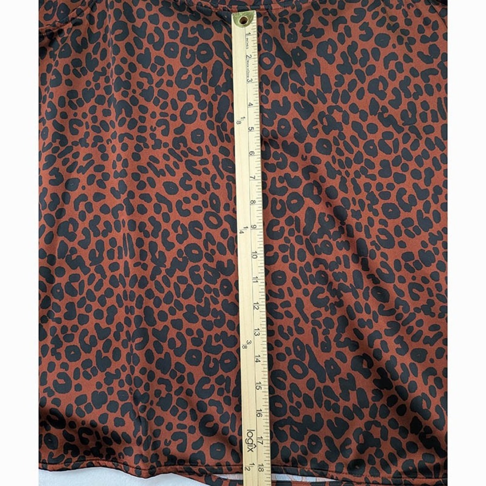 NEW Ava & Viv Cami Womens 3X Leopard Boho Chic Resort Wear Resort Wear Date - Picture 6 of 8